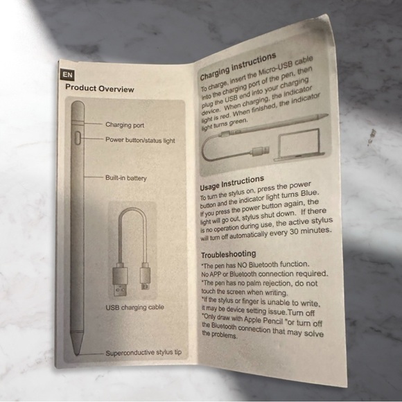 Stylus Pen Compatible With iOS & Android Touch Screens - Picture 2 of 6